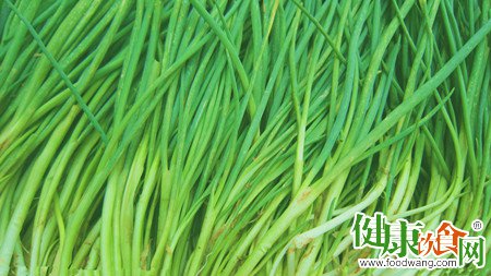 健康飲食諺語:正月吃蔥賽補品